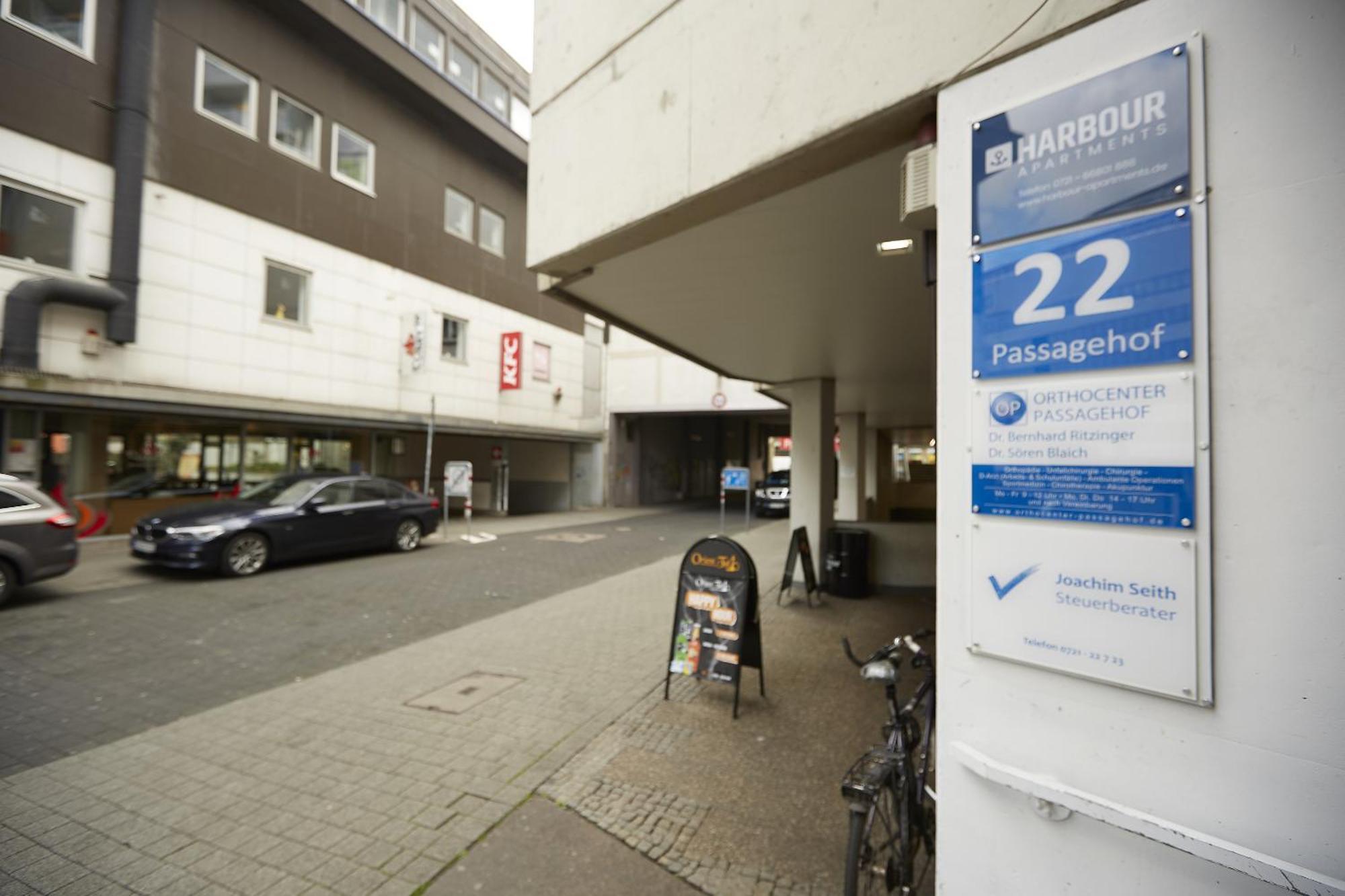 Harbour Apartments Karlsruhe Exterior foto
